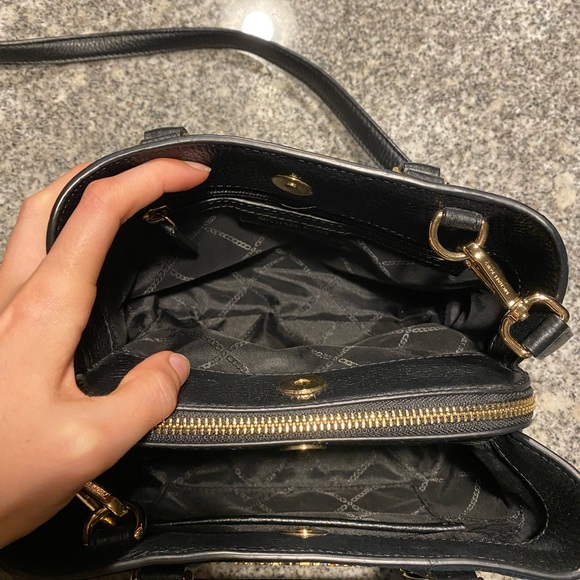 Camille Small Pebbled Leather Satchel - Picture 4 of 9